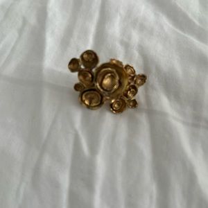 Ysl yves saint laurent arty 2 ring size 7